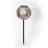 Gilbert solar light LED silver, 1-light source