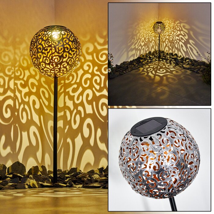 Paradiski solar light LED black, 1-light source