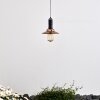 ANAHEIM Pendant Light LED copper, black, 1-light source