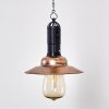 ANAHEIM Pendant Light LED copper, black, 1-light source