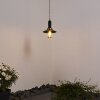ANAHEIM Pendant Light LED copper, black, 1-light source