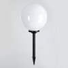 CAMPINAS globe light LED black, white, 1-light source