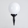 CAMPINAS globe light LED black, white, 1-light source