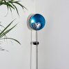 LODZ solar light blue, black, 1-light source