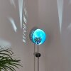 LODZ solar light blue, black, 1-light source