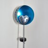 LODZ solar light blue, black, 1-light source