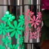 GORIZIA solar light LED stainless steel, 2-light sources, Colour changer
