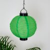 LEOGANG Pendant Light LED green, black, 1-light source