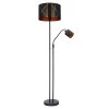 Globo BEMMO Floor Lamp black, 1-light source