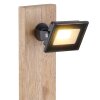 Globo JOYA Table lamp LED Light wood, black, 1-light source