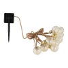 Globo SOLAR rope lights LED Amber, 10-light sources