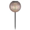 Globo solar light LED silver, 1-light source