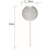 Globo solar light LED silver, 1-light source