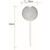Globo solar light LED rust-coloured, 1-light source