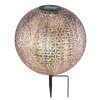 Globo solar light LED silver, 1-light source