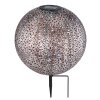 Globo solar light LED silver, 1-light source