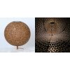 Globo solar light LED rust-coloured, 1-light source