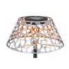 Globo solar light LED silver, 1-light source