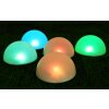 Globo solar light LED black, 5-light sources, Colour changer