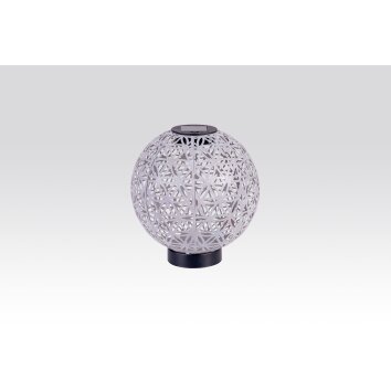 Globo solar light LED black, 1-light source