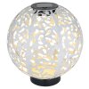Globo solar light LED black, 1-light source