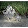 Globo solar light LED silver, 1-light source