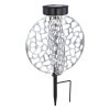 Globo solar light LED silver, 1-light source