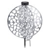 Globo solar light LED silver, 1-light source