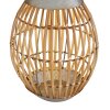 Globo solar light LED Light wood, 1-light source