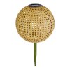 Globo solar light LED brown, 1-light source