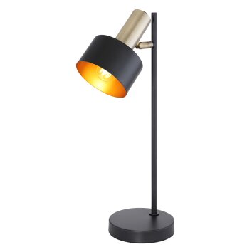 Globo SWINNI Table lamp gold, black, 1-light source