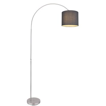 Globo SANNA Floor Lamp matt nickel, 1-light source