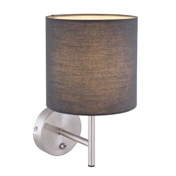 Globo SANNA Wall Light matt nickel, 1-light source