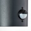 Brillliant Aberdeen Outdoor Wall Light black, 1-light source, Motion sensor