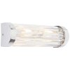 Brillliant Lemont Wall Light silver, 2-light sources