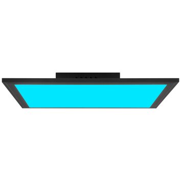 Brilliant Abie Ceiling Light LED black, 1-light source, Remote control