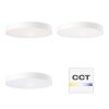 Brillliant Slimline Ceiling Light LED white, 1-light source, Remote control