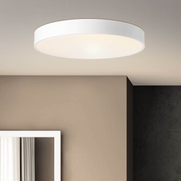 Brillliant Slimline Ceiling Light LED white, 1-light source, Remote control