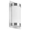 LCD 060LED Outdoor Wall Light stainless steel, 1-light source