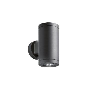 LCD 1062LED Outdoor Wall Light black, 2-light sources
