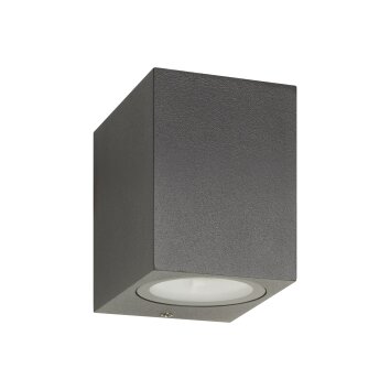 LCD 5034 Outdoor Wall Light LED black, 1-light source