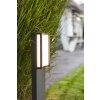Lutec QUBO path light LED anthracite, 1-light source, Colour changer