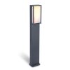 Lutec QUBO path light LED anthracite, 1-light source, Colour changer