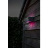 Lutec GEMINI Outdoor Wall Light LED anthracite, 2-light sources, Colour changer