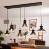 Coapilla Pendant Light black, 6-light sources