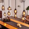 Barnegat Pendant Light black, 8-light sources