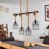 Ayocote Pendant Light brown, black, 4-light sources
