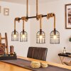 Ayocote Pendant Light brown, black, 4-light sources