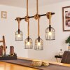 Ayocote Pendant Light brown, black, 4-light sources