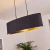 Huarate Pendant Light black, 2-light sources